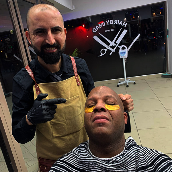 Haircut and grooming work at Hair by Imad