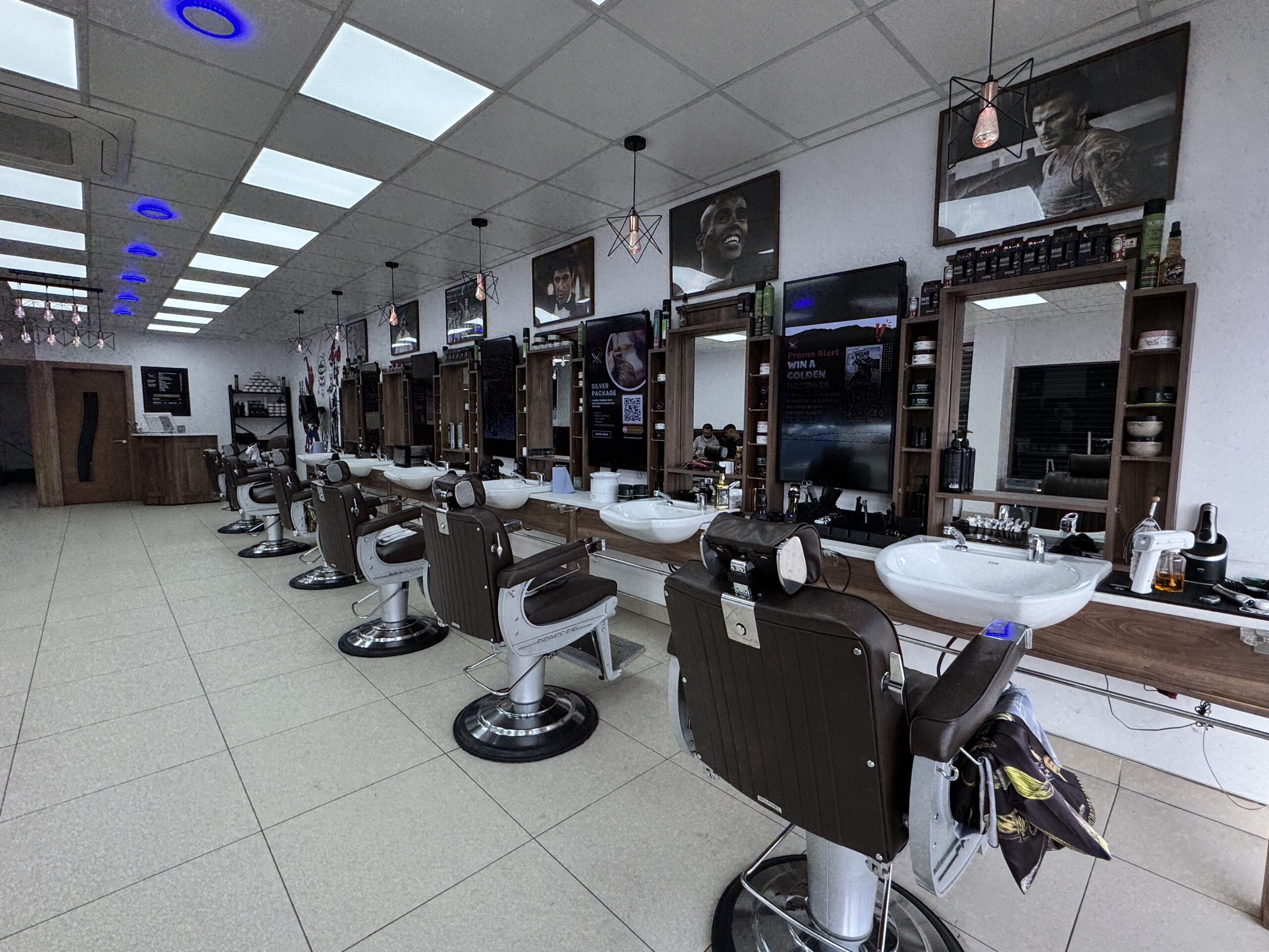 Haircut and grooming work at Hair by Imad